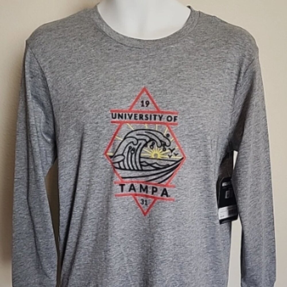 Escape Apparel UT University of Tampa Graphic Long Sleeve Shirt Size Youth L